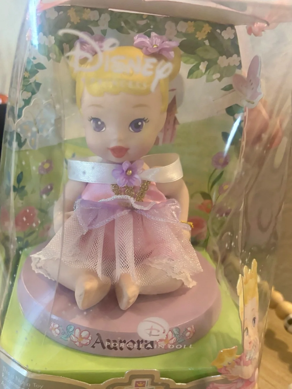 Disney Aurora Nursery 2006 porcelain doll. New in box! Vintage!